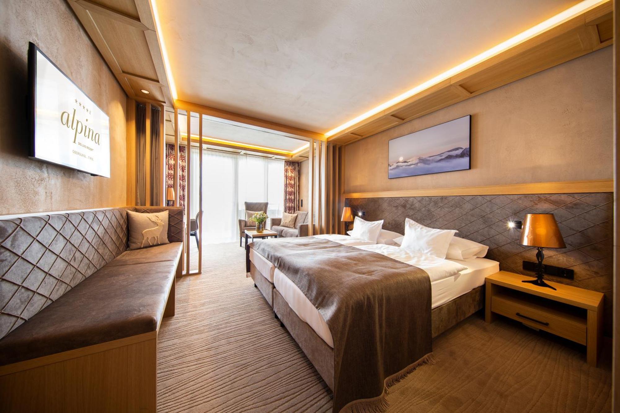 Hotel Alpina Deluxe اوبرغورغل المظهر الخارجي الصورة